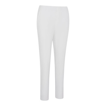 Pantalon Hybrid Pull On White Femme