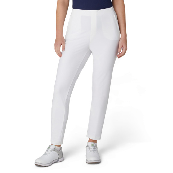 Pantalon Hybrid Pull On White Femme