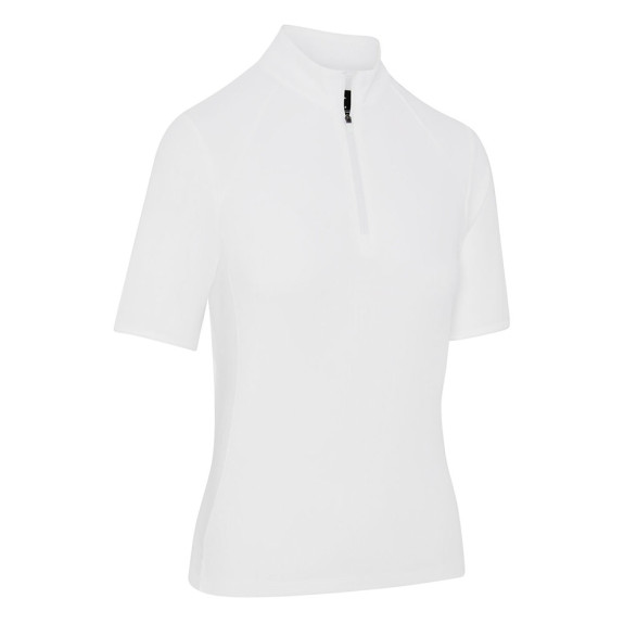 Polo Rib Play Brilliant White Femme