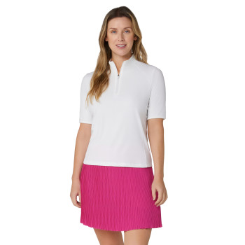 Polo Rib Play Brilliant White Femme