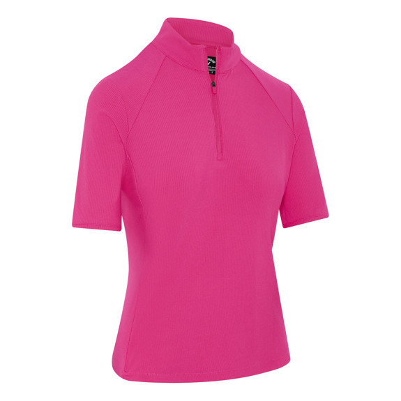 Polo Rib Play Fushia Purple Femme