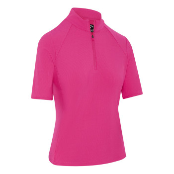 Polo Rib Play Fushia Purple Femme