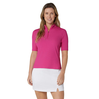 Polo Rib Play Fushia Purple Femme