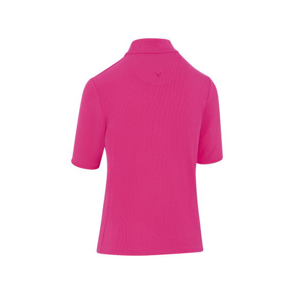 Polo Rib Play Fushia Purple Femme