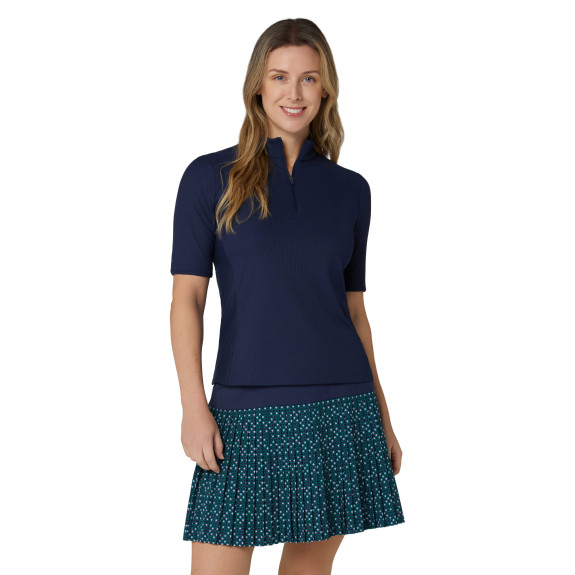 Polo Rib Play Peacoat Femme