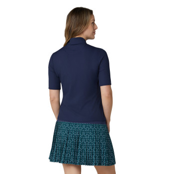 Polo Rib Play Peacoat Femme