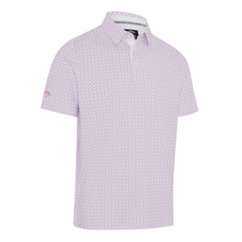 Polo Golf Club Print Bright White Homme