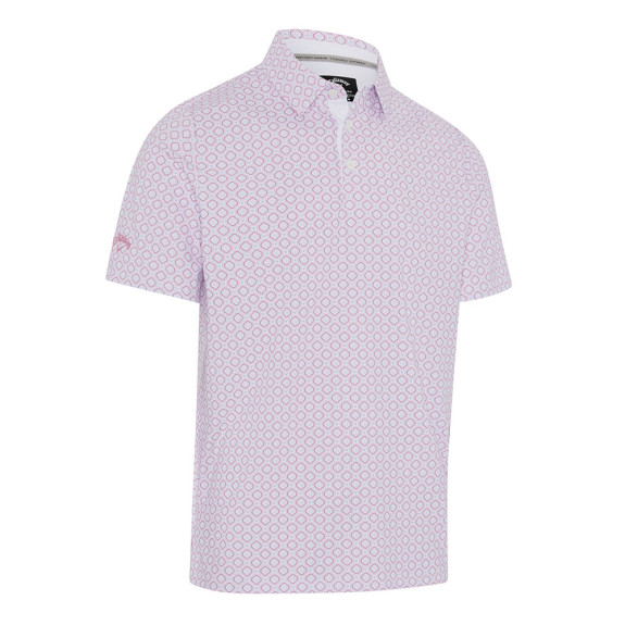 Polo Golf Club Print Bright White Homme