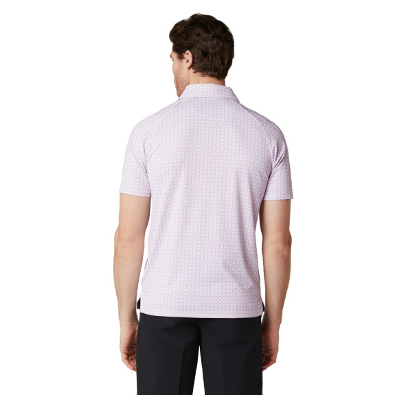 Polo Golf Club Print Bright White Homme