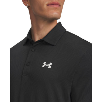 Polo UA Playoff Jacquard Black Homme