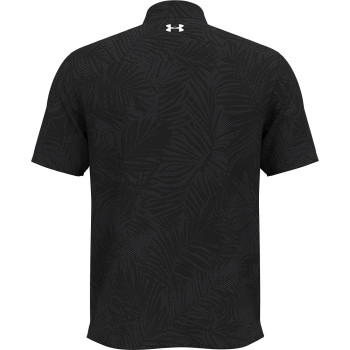 Polo UA Playoff Jacquard Black Homme