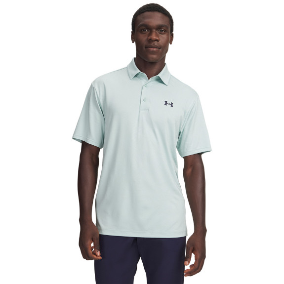 Polo UA Playoff Jacquard Enamel Blue Homme