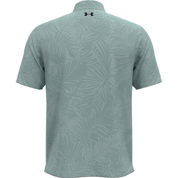Polo UA Playoff Jacquard Enamel Blue Homme