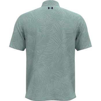 Polo UA Playoff Jacquard Enamel Blue Homme