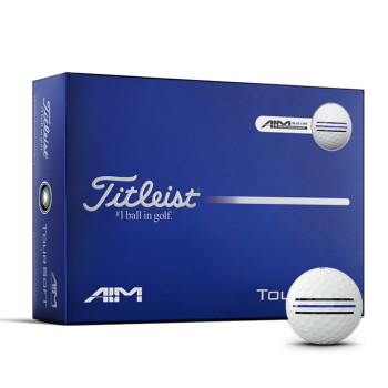 12 Balles de golf Tour Soft AIM 360 Blue