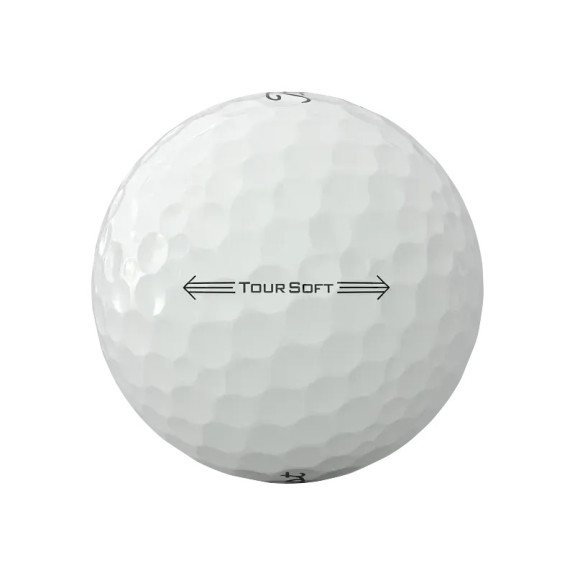 12 Balles de golf Tour Soft AIM 360 Red