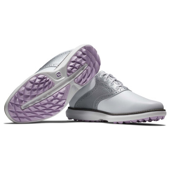 Tradition Spikeless 97990 Blanc/Argent Femme