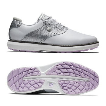 Tradition Spikeless 97990 Blanc/Argent Femme