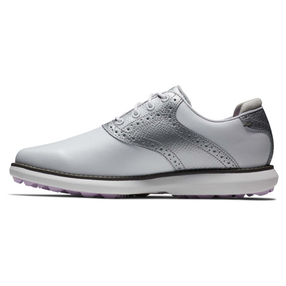 Tradition Spikeless 97990 Blanc/Argent Femme