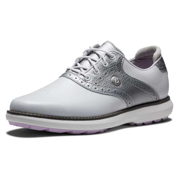 Tradition Spikeless 97990 Blanc/Argent Femme
