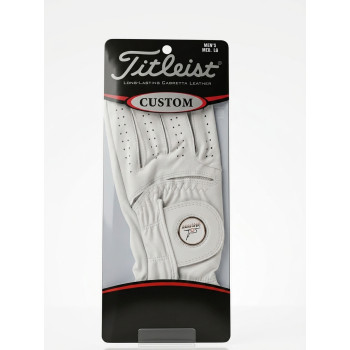 Gant Cabretta Cuir "Golf des Marques" Blanc Homme 2