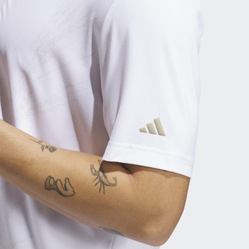 Polo Ultimate365 Tour Cool Feeling Fescue Blanc Homme