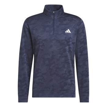 Pull 1/4 Zip Ultimate365 Bleu Homme