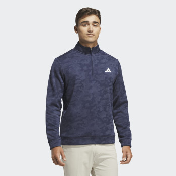 Pull 1/4 Zip Ultimate365 Bleu Homme 2