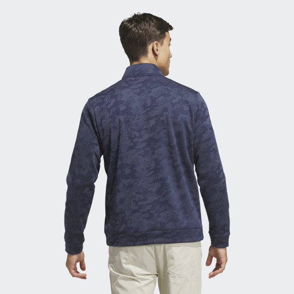 Pull 1/4 Zip Ultimate365 Bleu Homme