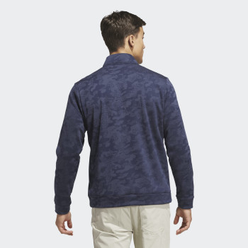 Pull 1/4 Zip Ultimate365 Bleu Homme
