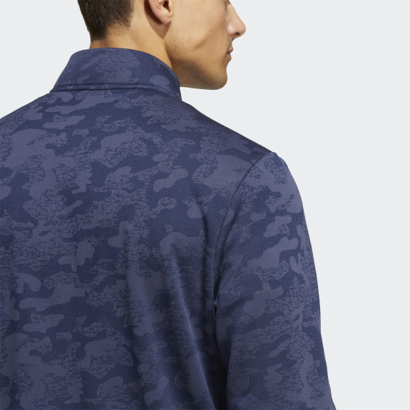 Pull 1/4 Zip Ultimate365 Bleu Homme