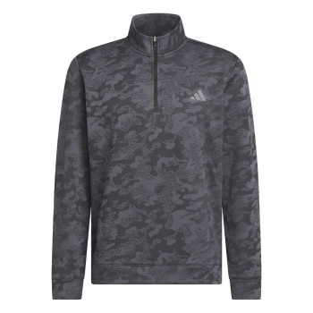 Pull 1/4 Zip Ultimate365 Noir Homme