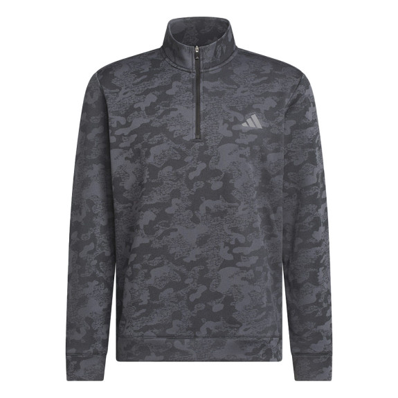 Pull 1/4 Zip Ultimate365 Noir Homme