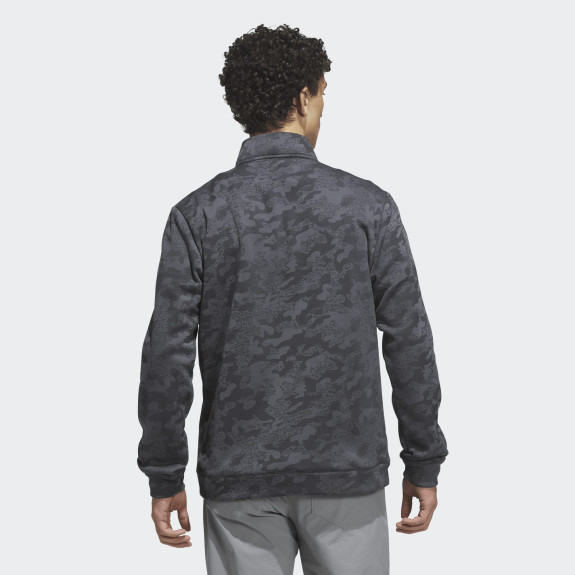 Pull 1/4 Zip Ultimate365 Noir Homme