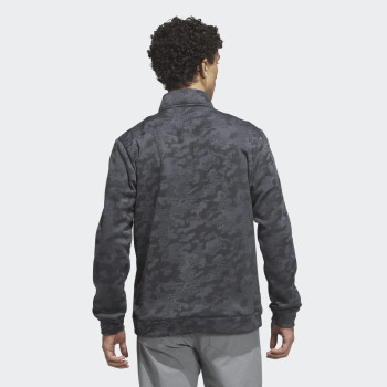 Pull 1/4 Zip Ultimate365 Noir Homme
