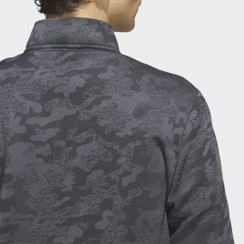 Pull 1/4 Zip Ultimate365 Noir Homme