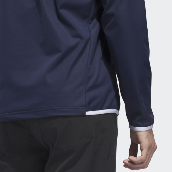 Pull 1/4 Zip Ultimate365 Durable Water Repellent Wind Bleu Homme