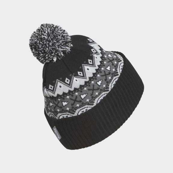 Bonnet à pompom Climawarm Noir Homme