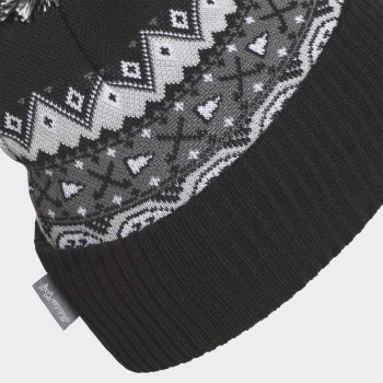 Bonnet à pompom Climawarm Noir Homme