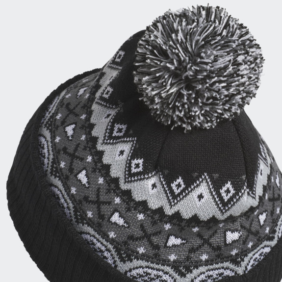 Bonnet à pompom Climawarm Noir Homme