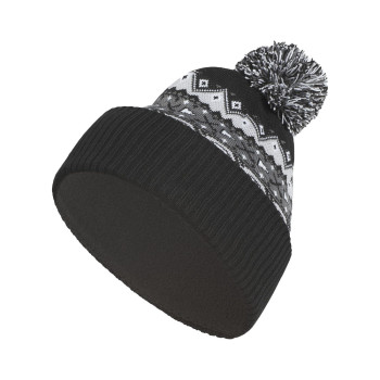 Bonnet à pompom Climawarm Noir Homme