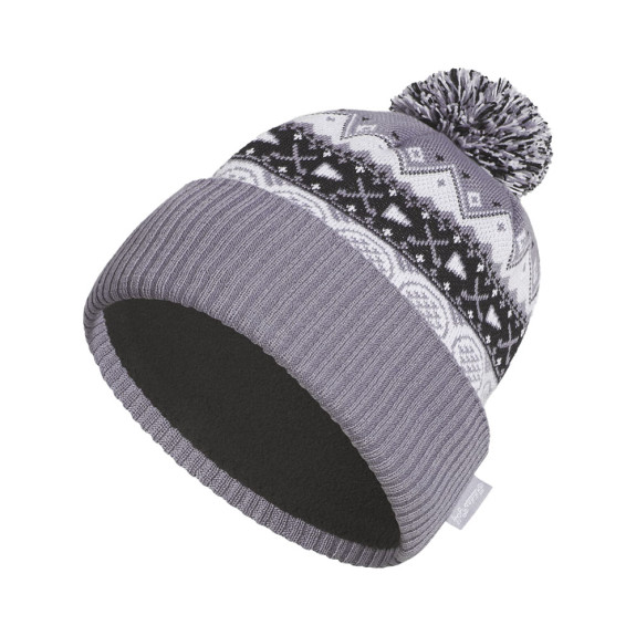 Bonnet à pompom Climawarm Gris Homme