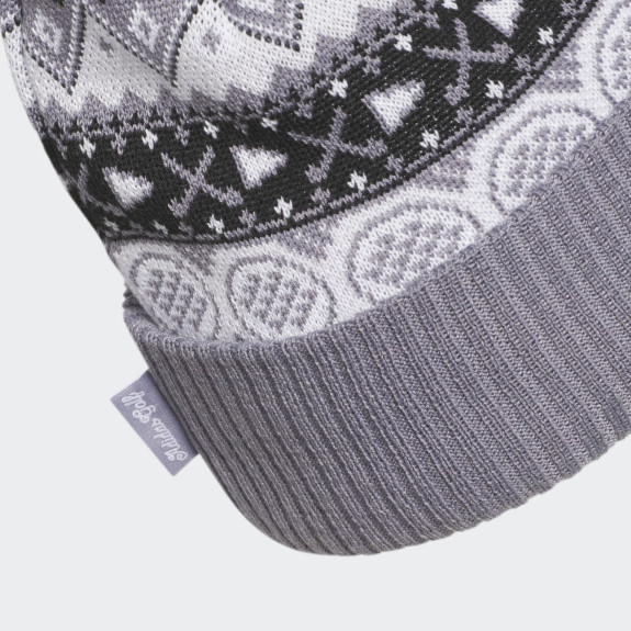 Bonnet à pompom Climawarm Gris Homme
