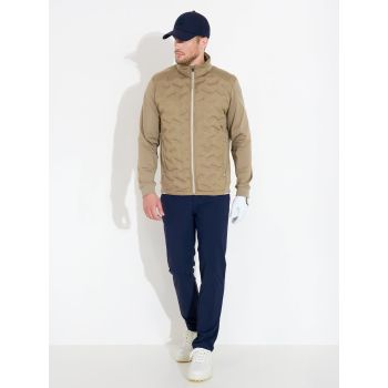 Veste Hybride Taupe Homme
