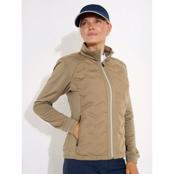 Veste Hybride Portrush Taupe Femme
