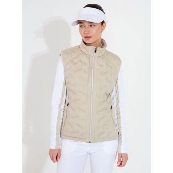 Veste Hybride Sans Manches Portrush Beige Femme 2