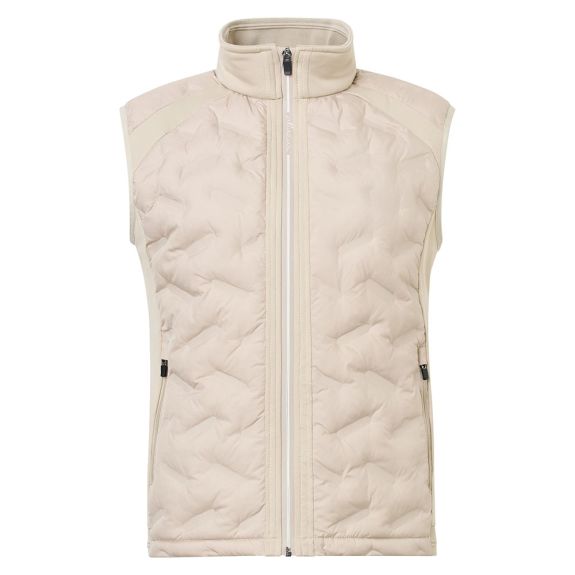 Veste Hybride Sans Manches Portrush Beige Femme