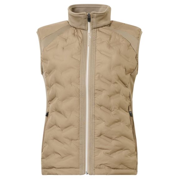 Veste Hybride Sans Manches Portrush Taupe Femme