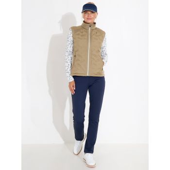 Veste Hybride Sans Manches Portrush Taupe Femme