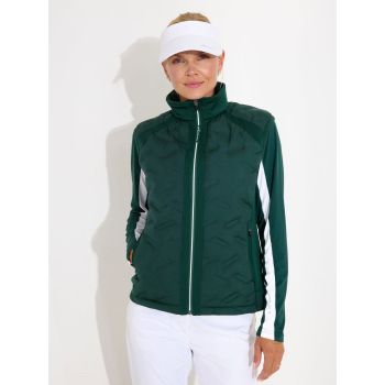 Veste Hybride Sans Manches Portrush Course Green Femme